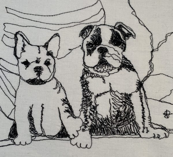 Two Bulldogs Pups