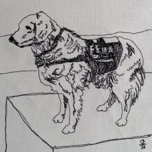 9/11 Rescue Dog Bretagne